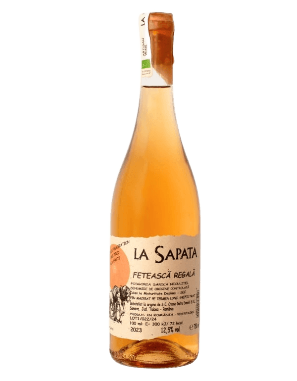 Vin Fetească Regală DOC Podgoria Sarica Niculitel Orange Wine