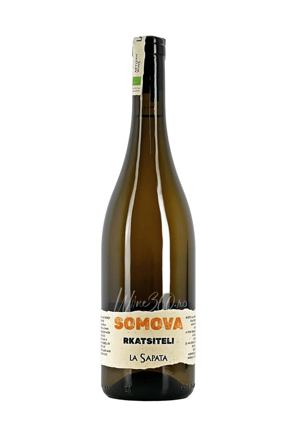 Vin Rkațiteli Orange Wine – amfora DOC Podgoria Sarica Niculitel, ediție limitată